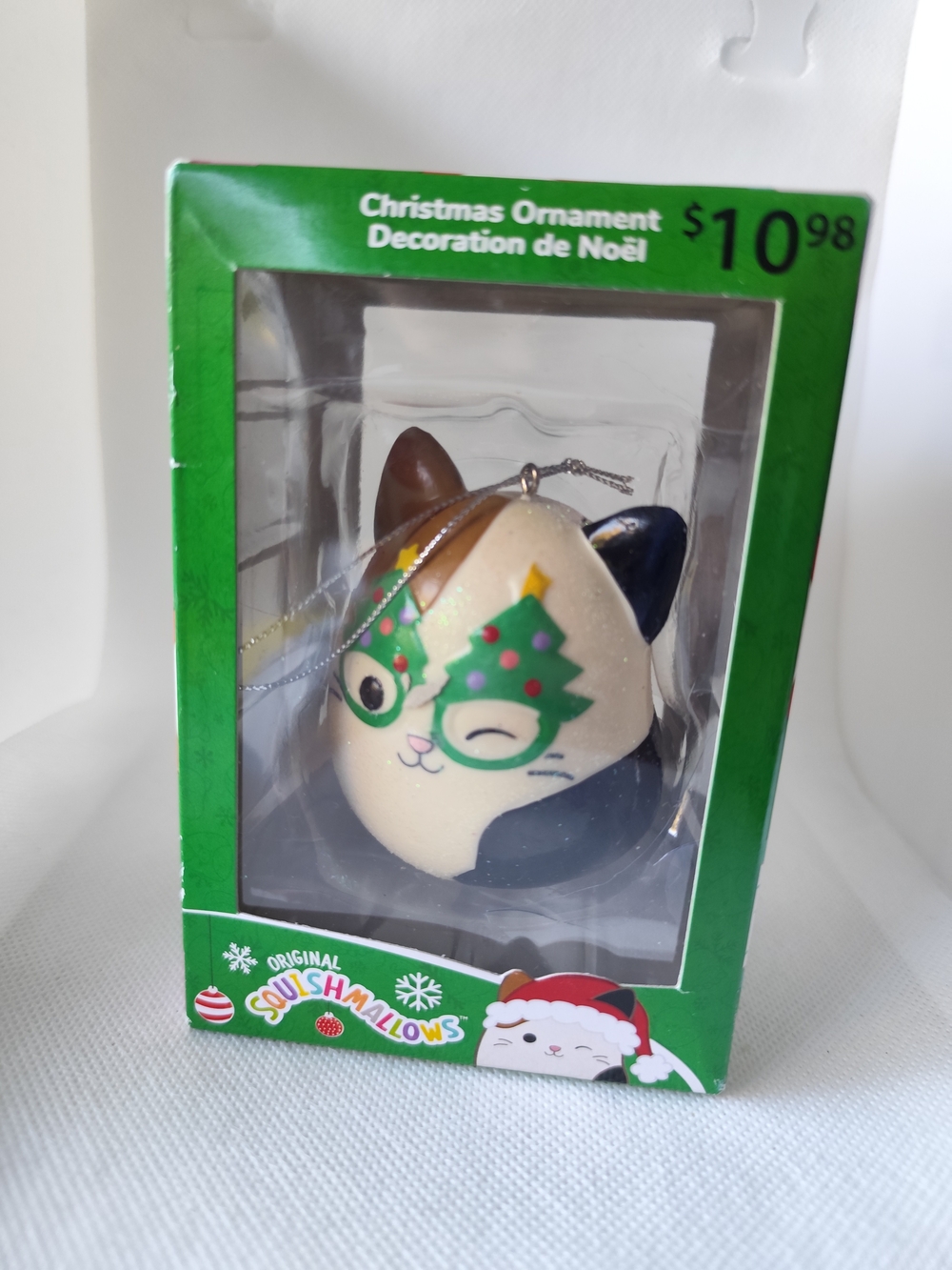 Squishmallows Kurt Adler 2023 CAM CALICO CAT Christmas 3" Ornament 2024
